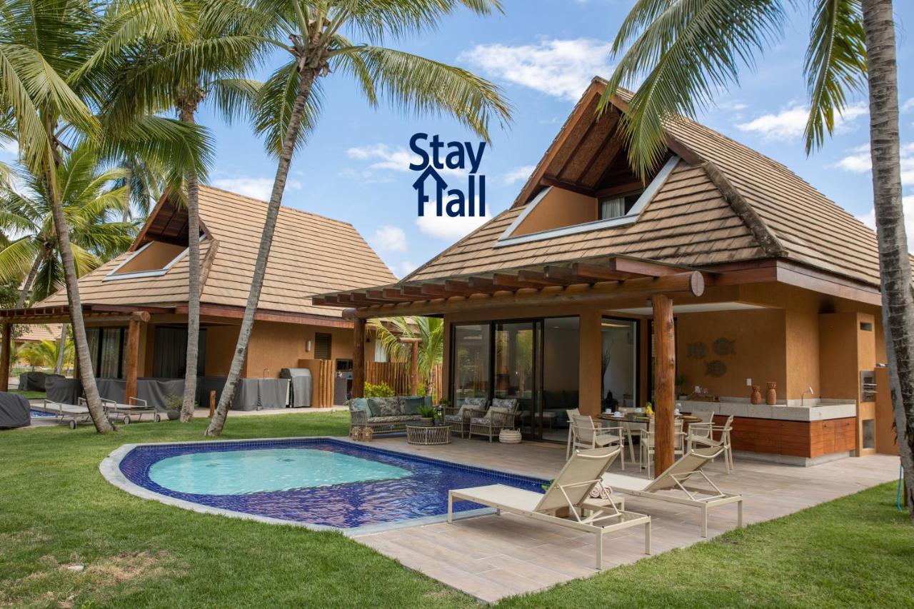 Bangalo Luxo-3Qt-Jacuzzi E Piscina Privativa-Sh009 Villa Praia dos Carneiros Exterior photo
